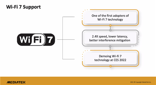 联发科Wi-Fi 7技术