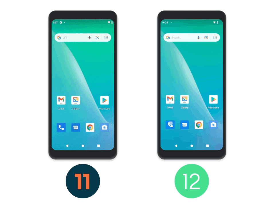 谷歌Android 12 Go