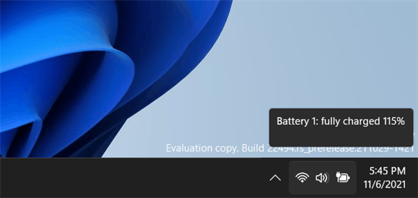 Windows11电池bug