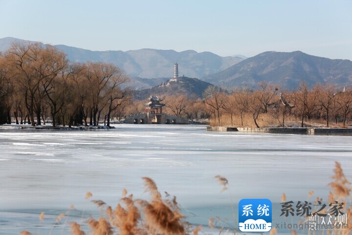 一镜走天下之记录颐和园十七孔桥的冬季美景