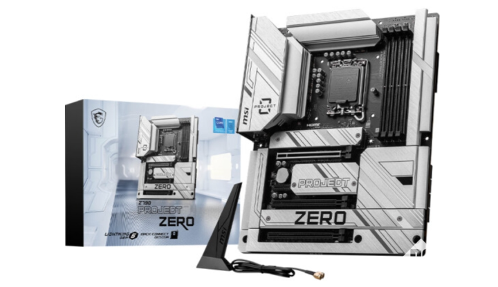 微星Z790 PROJECT ZERO背插主板上市 首发价2499元
