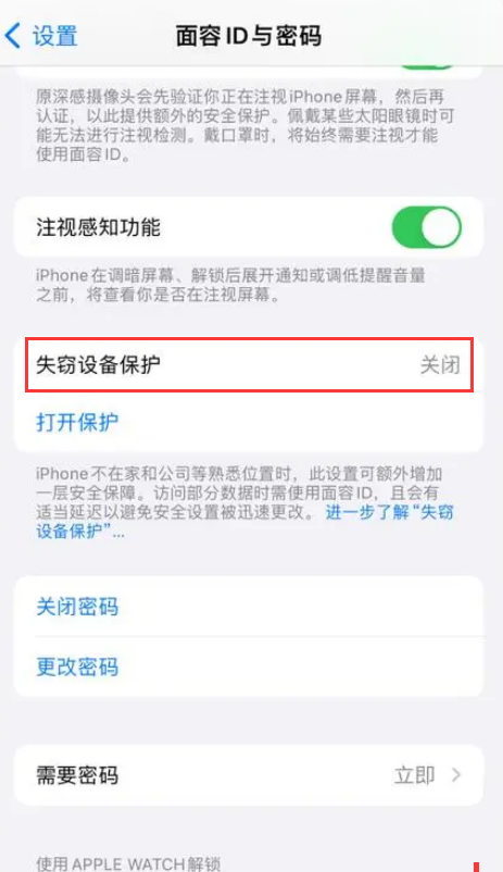 iOS 17.5开启iPhone失窃设备保护的方法步骤